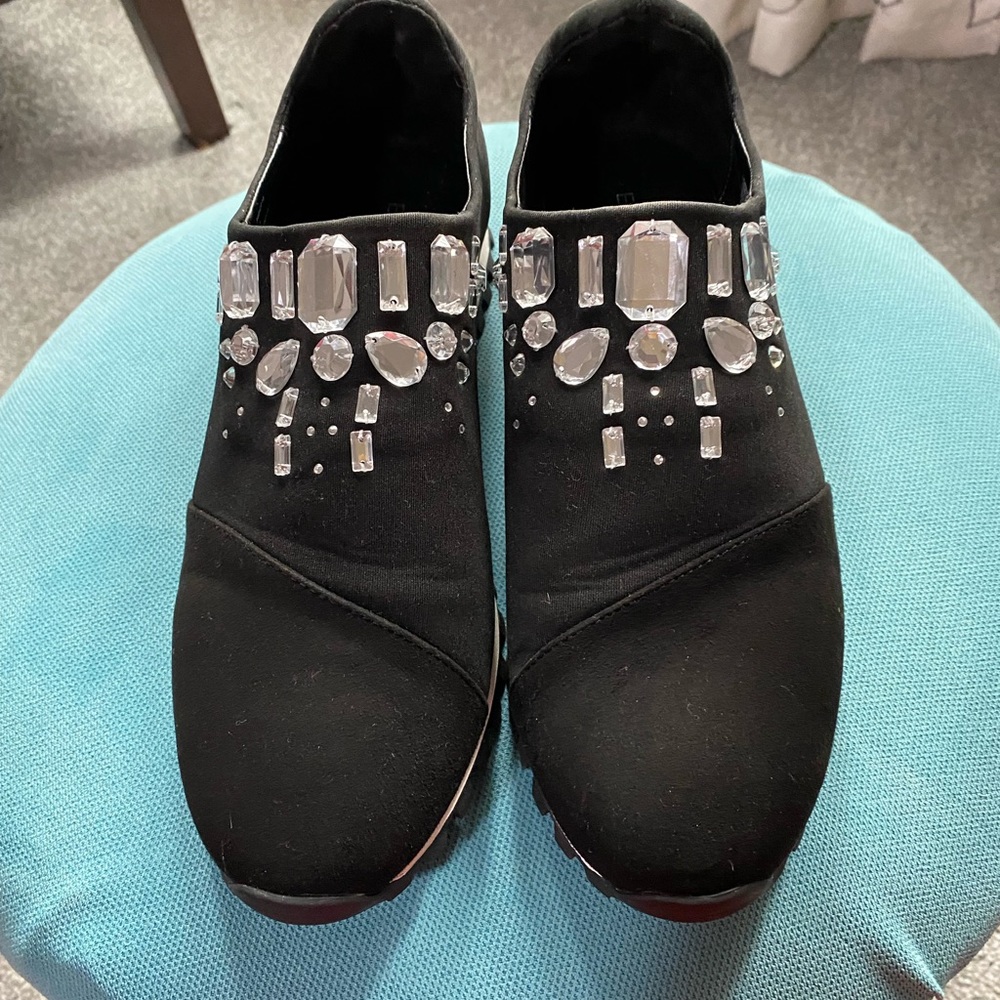 BCBGeneration tennis shoes with crystals